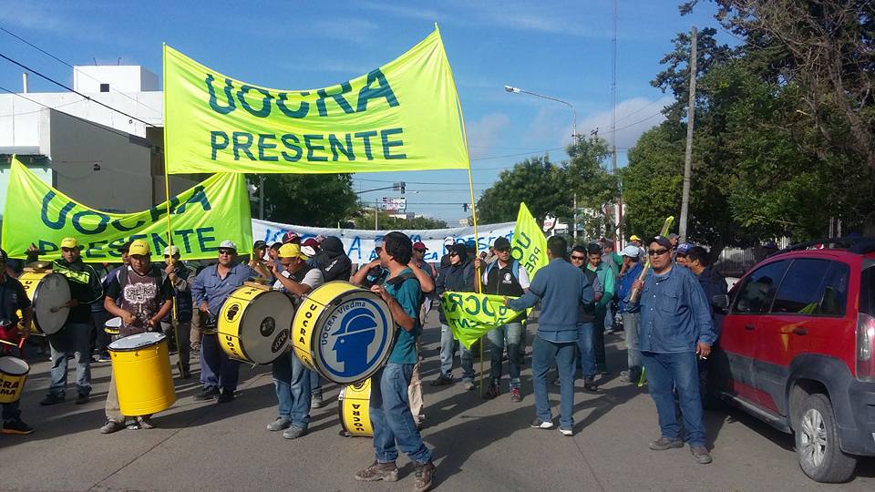 Protesta contra Macri en Viedma: Foto de la redes sociales