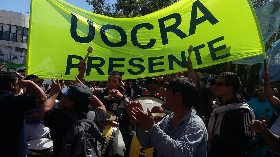 Protesta contra Macri en Viedma: Foto de la redes sociales