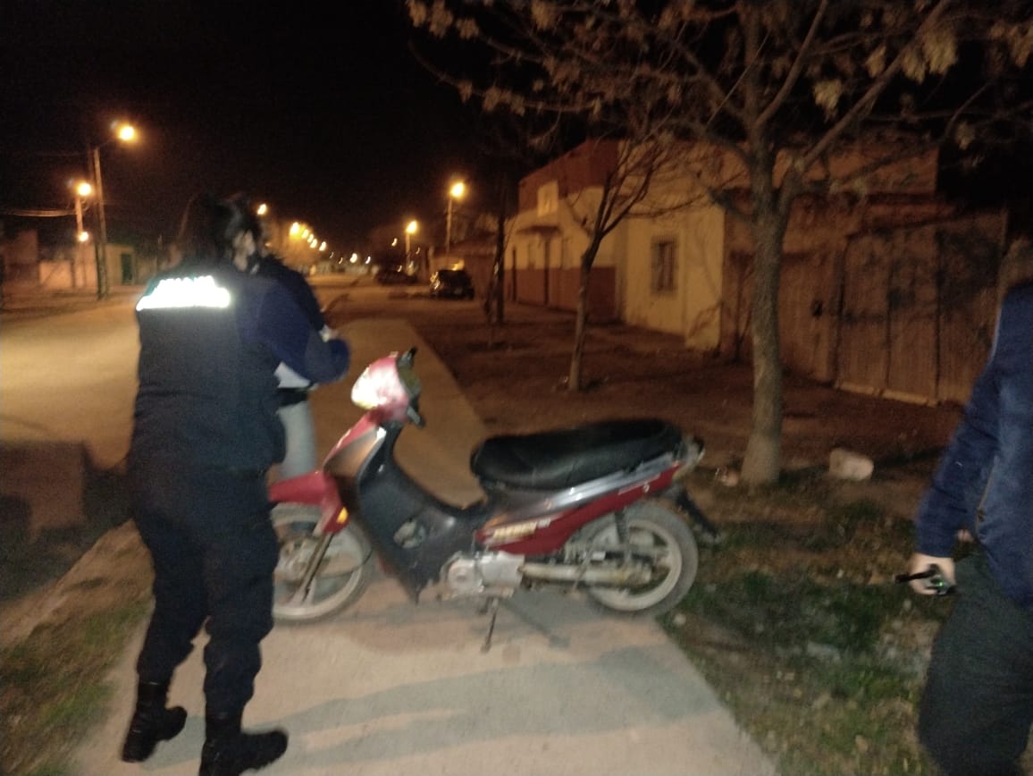 Moto recuperada