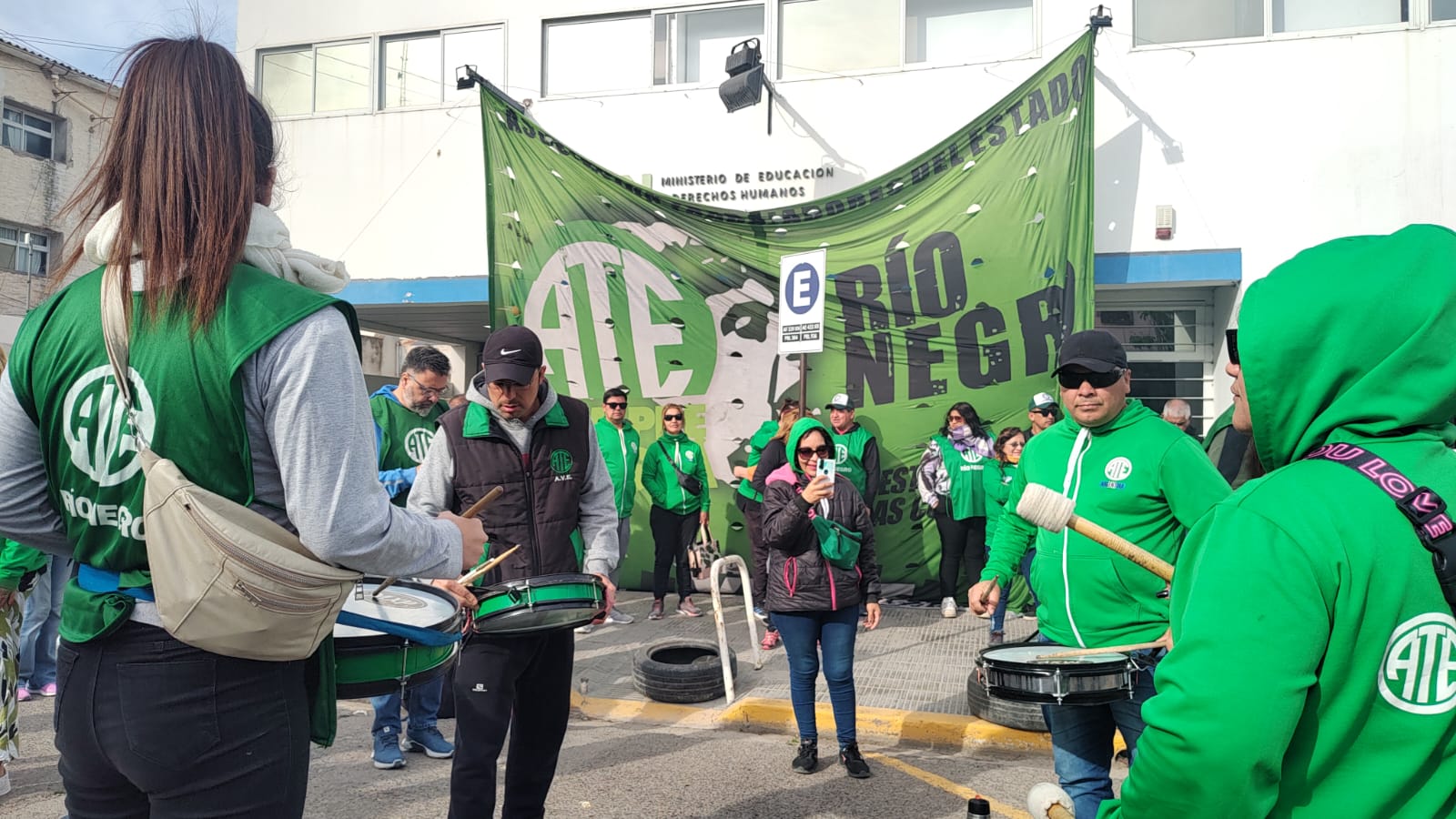 Protesta de ATE